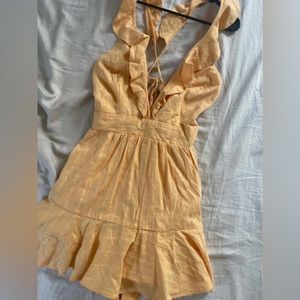 Dry Goods orange romper